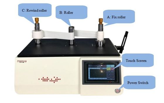 एएसटीएम डी 1000 हाई स्पीड अनवाइड टेस्टर, अनकॉइल एडशेन टेस्टिंग मशीन टच स्क्रीन