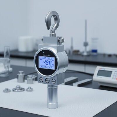 50 किलोग्राम क्षमता तनाव परीक्षण मशीन ± 1% परीक्षण बल सटीकता और सटीक तन्य शक्ति परीक्षण के लिए 0.001 मिमी विस्थापन माप के साथ